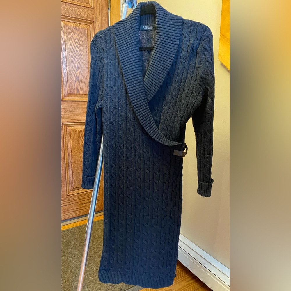 LAUREN Ralph Lauren Cable-knit sweater dress